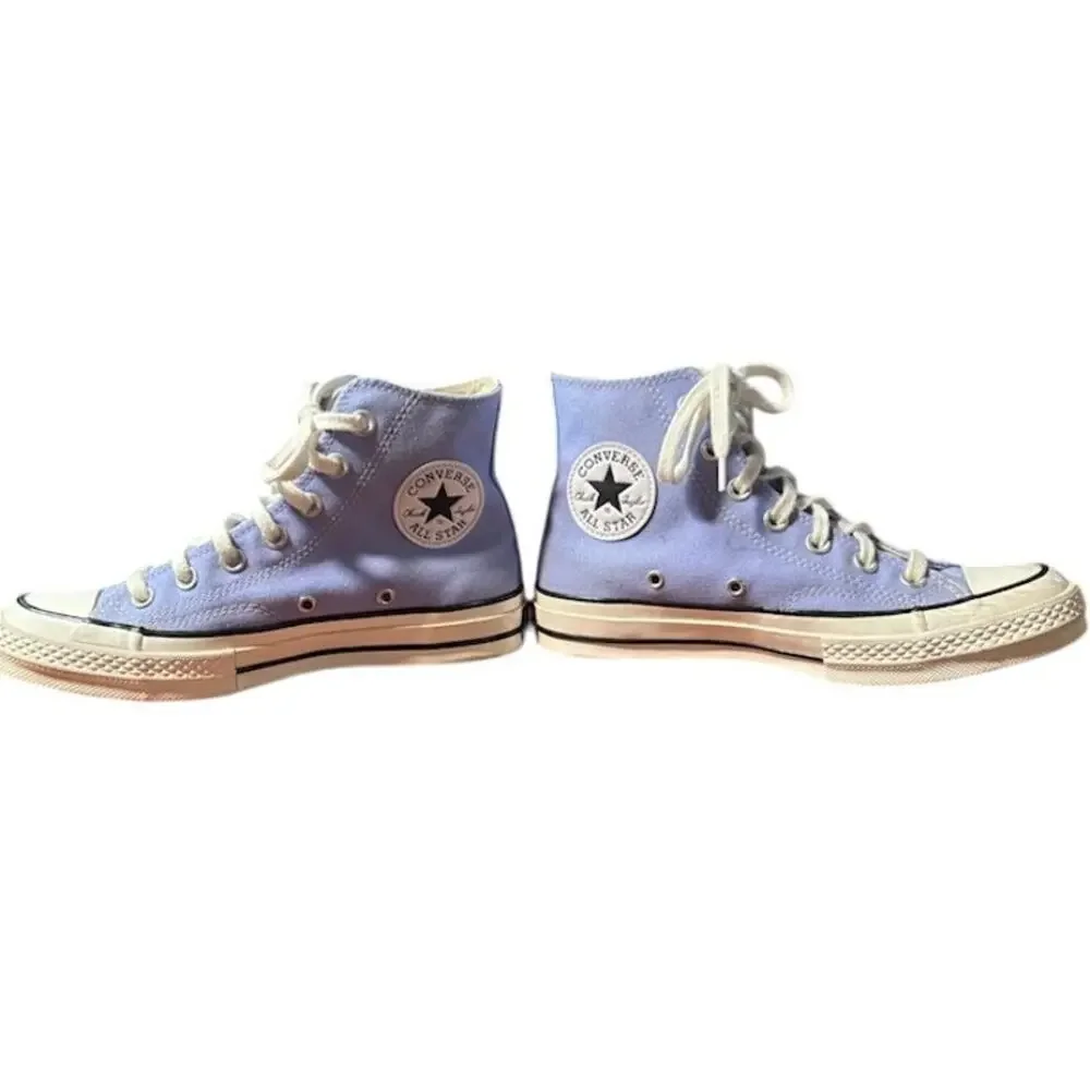 Chuck 70 converse high top canvas sneakers sky blue size men's 5 women's 7